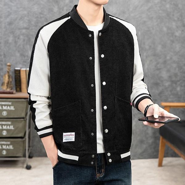 men's jackets jacket loose baseball uniform trend all-match denim corduroy spring and autumn models, Black;brown
men's jackets jacket loose baseball uniform trend all-match denim corduroy spring and autumn models, Black;brown