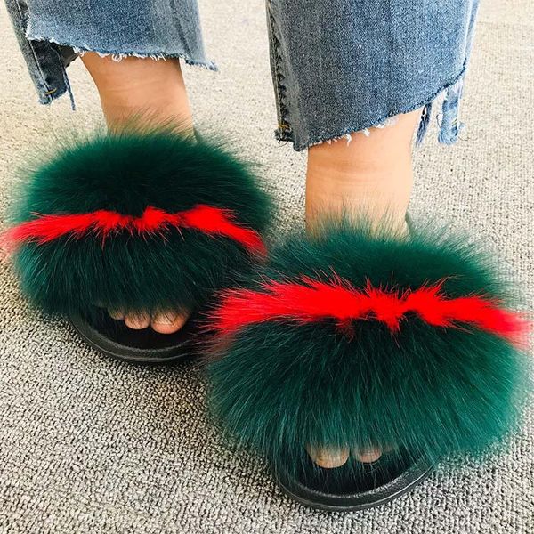 summer women fur slippers real slides female eva home indoor flip flops casual raccon sandals furry plush shoes, Black
summer women fur slippers real slides female eva home indoor flip flops casual raccon sandals furry plush shoes, Black