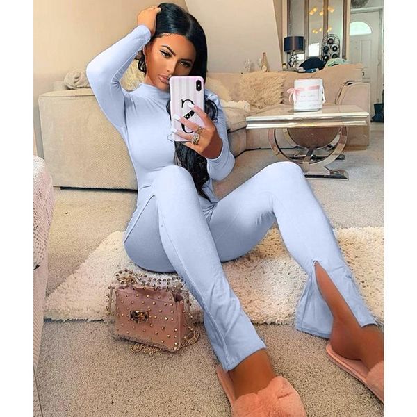 long sleeve bodycon jumpsuit womens fashion rompers overalls fall clothes fitness tracksuit one piece club outfits women's jumpsuits &, Black;white
long sleeve bodycon jumpsuit womens fashion rompers overalls fall clothes fitness tracksuit one piece club outfits women's jumpsuits &, Black;white