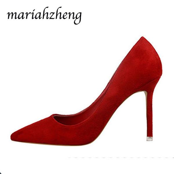 dress shoes meriahzheng 9cm 2021 spring stiletto high-heeled shallow mouth pointed suede professional women's singles ds, Black
dress shoes meriahzheng 9cm 2021 spring stiletto high-heeled shallow mouth pointed suede professional women's singles ds, Black