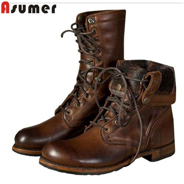 boots asumer plus size 34-48 fashion autumn winter round toe ladies ankle lace up motorcycles 2021 qls5, Black
boots asumer plus size 34-48 fashion autumn winter round toe ladies ankle lace up motorcycles 2021 qls5, Black