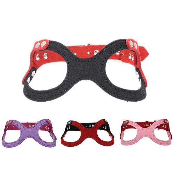 dog collars & leashes soft suede leather small harness adjustable chest for chihuahua yorkie teddy cute glasses shape pet supplies
dog collars & leashes soft suede leather small harness adjustable chest for chihuahua yorkie teddy cute glasses shape pet supplies
