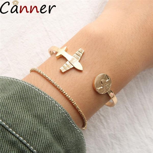 link chain canner vintage airplane gold metal bangles bracelet sets charm bracelets 2022 wedding jewelry accessories f40link, Black
link chain canner vintage airplane gold metal bangles bracelet sets charm bracelets 2022 wedding jewelry accessories f40link, Black