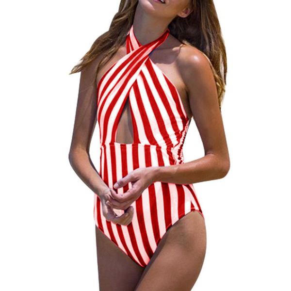 women's swimwear women plus size stripe bandage padded bra bikini jumpsuit swimsuit beachwear cut out mnokini bathing suit, White;black
women's swimwear women plus size stripe bandage padded bra bikini jumpsuit swimsuit beachwear cut out mnokini bathing suit, White;black