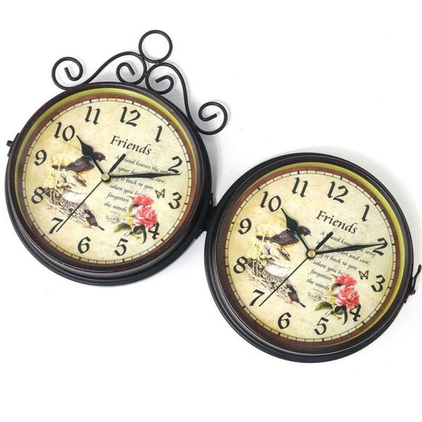 wall clocks home decor garden gifts station iron double sided hanging vintage clock metal frame glass dial cover for christmas gift
wall clocks home decor garden gifts station iron double sided hanging vintage clock metal frame glass dial cover for christmas gift