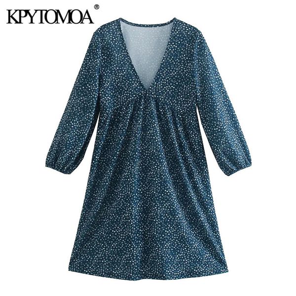 women chic fashion floral print mini dress vintage v neck three quarter sleeve female dresses vestidos mujer 210416, Black;gray 
women chic fashion floral print mini dress vintage v neck three quarter sleeve female dresses vestidos mujer 210416, Black;gray