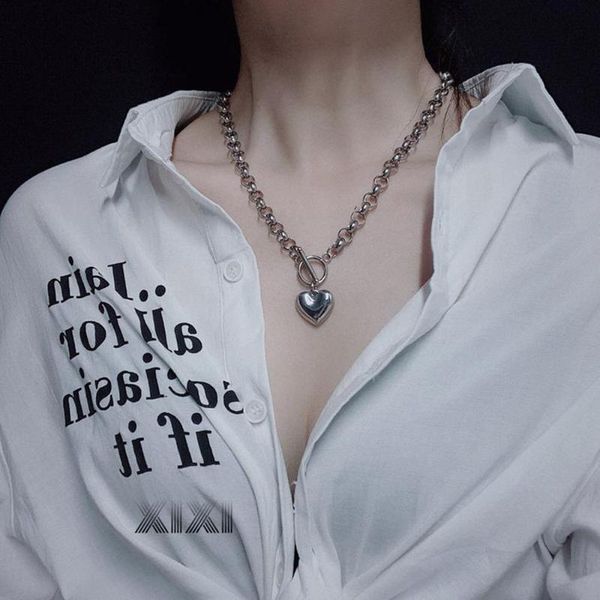 designer original metal o-chain peach heart necklace bohemian style 2021 fashion jewelry ladies party gift chains, Silver
designer original metal o-chain peach heart necklace bohemian style 2021 fashion jewelry ladies party gift chains, Silver