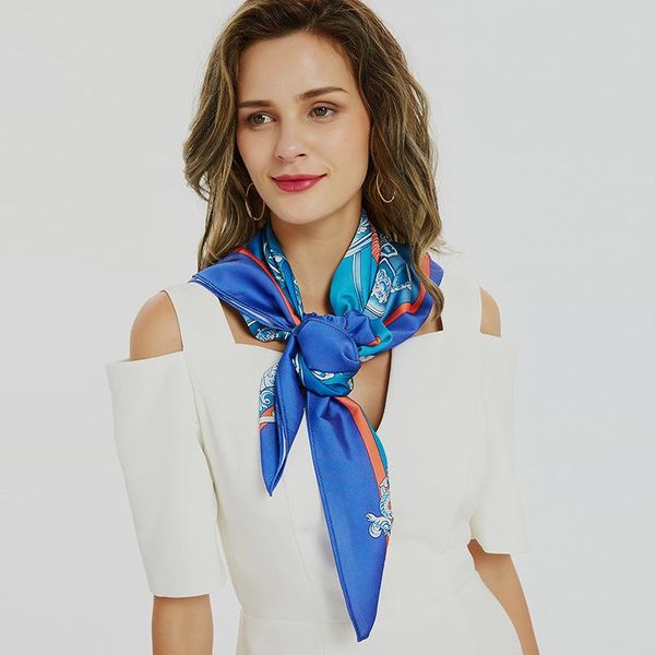 scarves women's scarf fashion blue print silk-satin soft shawl 90-90cm high-end brand 100% silk square satin headscarf, Blue;gray
scarves women's scarf fashion blue print silk-satin soft shawl 90-90cm high-end brand 100% silk square satin headscarf, Blue;gray
