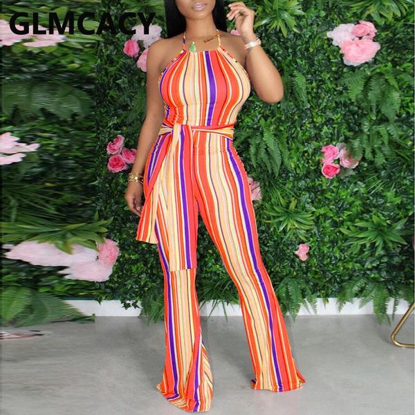 women's jumpsuits & rompers women halter stripe printed backless belt bodycon jumpsut sleeveless wide leg plus size overall, Black;white
women's jumpsuits & rompers women halter stripe printed backless belt bodycon jumpsut sleeveless wide leg plus size overall, Black;white