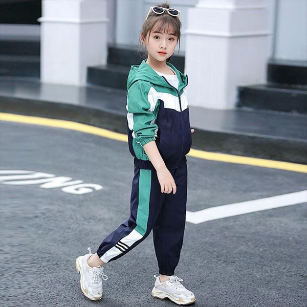 girls clothing sets teenage autumn tracksuit kids plus size sportswear suit costume sports suits 6 8 10 12 years olds, White
girls clothing sets teenage autumn tracksuit kids plus size sportswear suit costume sports suits 6 8 10 12 years olds, White