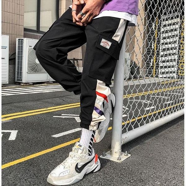 fashion cargo high street women pants ankle length sweatpants casual elastic waist streetwear plus size loose tactical, Black
fashion cargo high street women pants ankle length sweatpants casual elastic waist streetwear plus size loose tactical, Black