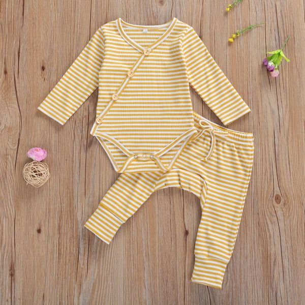 clothing sets autumn spring baby boy girl clothes striped long sleeve romper+pants 2pcs casual kids set outfit, White
clothing sets autumn spring baby boy girl clothes striped long sleeve romper+pants 2pcs casual kids set outfit, White