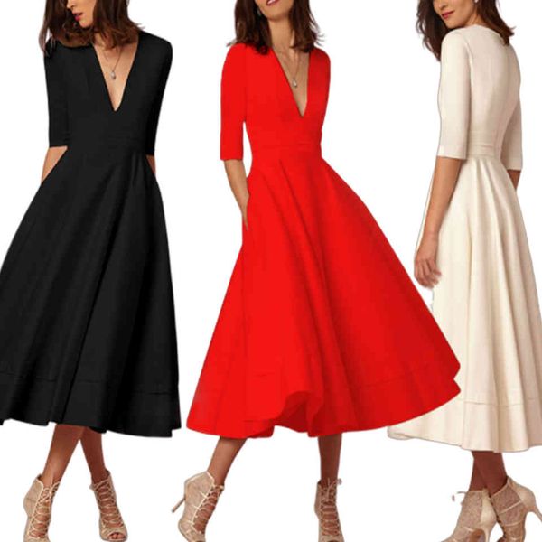 dressed long deep slither with low neckline v sukienka dress big sizes for 4xl 5xl 6xl robe 2021 elegant midi ruffle hem in scuba, Black;gray
dressed long deep slither with low neckline v sukienka dress big sizes for 4xl 5xl 6xl robe 2021 elegant midi ruffle hem in scuba, Black;gray