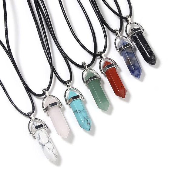 hexagon pendulum chakra pendant healing crystal opal turquoise stone pink quartz necklaces jewelry fashion gold silver plated
hexagon pendulum chakra pendant healing crystal opal turquoise stone pink quartz necklaces jewelry fashion gold silver plated
