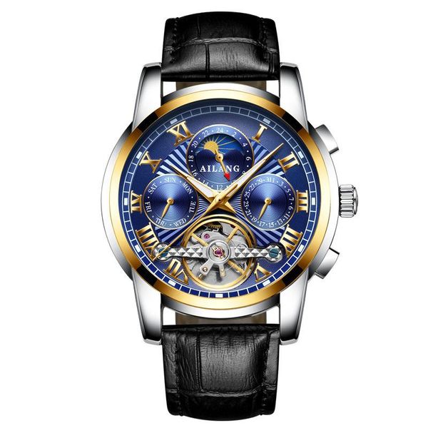 wristwatches ailang tourbillon automatic mechanical watches men's watch waterproof skeleton hollow fashion business wristwatch reloj ho, Slivery;brown
wristwatches ailang tourbillon automatic mechanical watches men's watch waterproof skeleton hollow fashion business wristwatch reloj ho, Slivery;brown