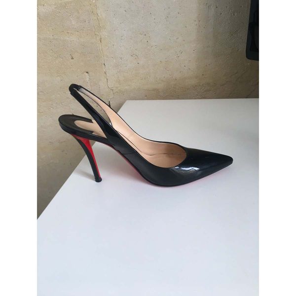 21s women low heeled pumps red bottoms sandals heels patent leather lady pointed-toe sandals,paris luxury pump sling printed slingback sanda, Black
21s women low heeled pumps red bottoms sandals heels patent leather lady pointed-toe sandals,paris luxury pump sling printed slingback sanda, Black