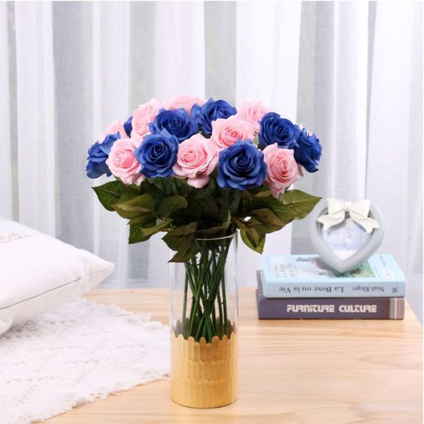 11pcs/lot beautiful rose artificial flowers real touch home decorations for wedding party or birthday decorative & wreaths
11pcs/lot beautiful rose artificial flowers real touch home decorations for wedding party or birthday decorative & wreaths