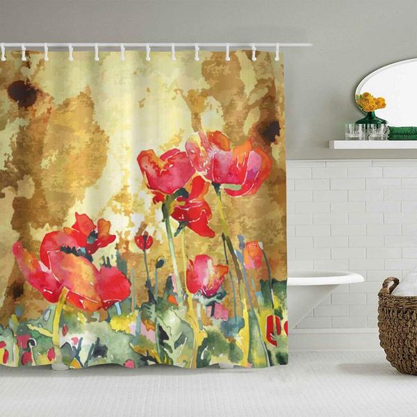 shower curtain floral nature beauty inspired watercolor poppy petals meadow art waterproof bath curtains hooks included
shower curtain floral nature beauty inspired watercolor poppy petals meadow art waterproof bath curtains hooks included