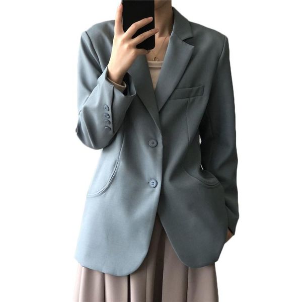 women's suits & blazers wsyore casual suit jacket spring and autumn women loose wild blazer ol slim long-sleeve coat ns2912, White;black
women's suits & blazers wsyore casual suit jacket spring and autumn women loose wild blazer ol slim long-sleeve coat ns2912, White;black
