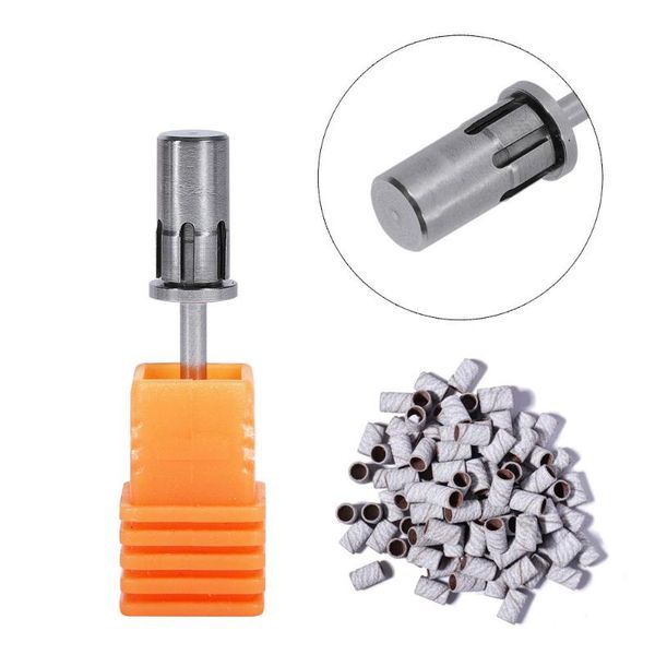 nail art equipment stainless steel drill bits ring sanding bands mandrel grip cutters manicure caps pedicure, Silver
nail art equipment stainless steel drill bits ring sanding bands mandrel grip cutters manicure caps pedicure, Silver