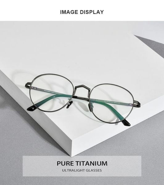 fashion sunglasses frames retro pure titanium glasses frame full rim round myopia eyewear vintage clear lens computer optical eyeglas, Black
fashion sunglasses frames retro pure titanium glasses frame full rim round myopia eyewear vintage clear lens computer optical eyeglas, Black