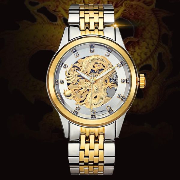 wristwatches wlisth golden men automatic mechanical watches fashion stainless steel bracelet wrist watch man casual dress vintage clock, Slivery;brown
wristwatches wlisth golden men automatic mechanical watches fashion stainless steel bracelet wrist watch man casual dress vintage clock, Slivery;brown