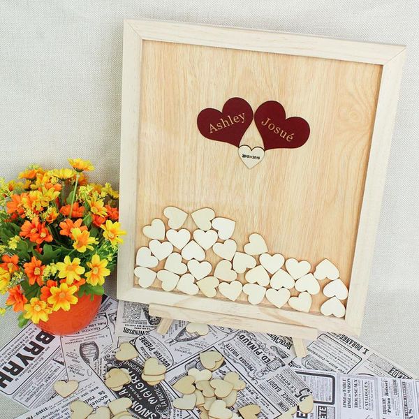 personalized wedding guest book wooden hearts guestbook alternatives custom drop frame decoration other event & party supplies
personalized wedding guest book wooden hearts guestbook alternatives custom drop frame decoration other event & party supplies