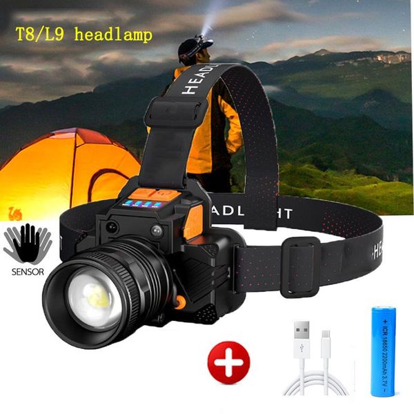 high power led flashlights sensor headlamp rechargeable zoom outdoor work light waterproof camping fishing headlight lantern headlamps
high power led flashlights sensor headlamp rechargeable zoom outdoor work light waterproof camping fishing headlight lantern headlamps