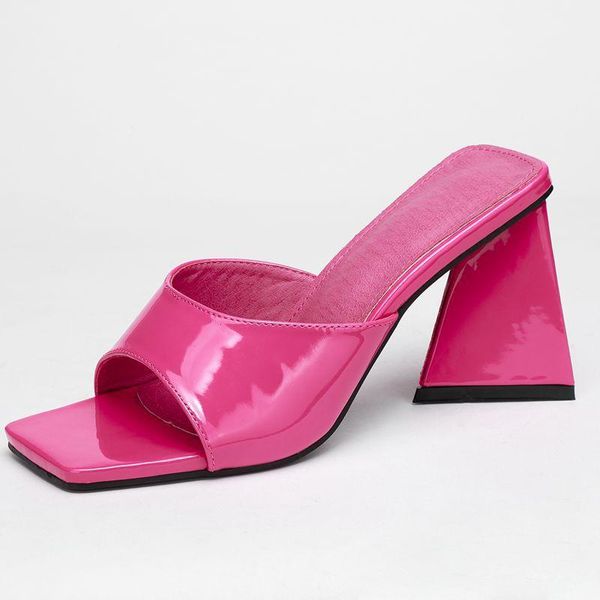 slippers super high heels women mules 2021 open square toe one strap party nightclub summer slides 35-42, Black
slippers super high heels women mules 2021 open square toe one strap party nightclub summer slides 35-42, Black