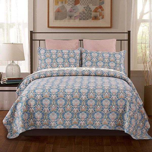 comforters & sets cotton bedspread quilt set 3pcs vintage printed quilts bed cover pillowcase king queen size quilted coverlet summer blanke
comforters & sets cotton bedspread quilt set 3pcs vintage printed quilts bed cover pillowcase king queen size quilted coverlet summer blanke