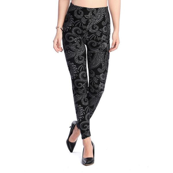 high waist legging breathable slim snake printing leggings push up elastic leggin ladies trousers stretch women's, Black
high waist legging breathable slim snake printing leggings push up elastic leggin ladies trousers stretch women's, Black