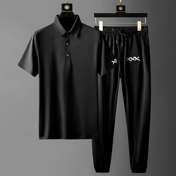 tracksuit shirt black summer mens sets (t-shirt+pants) luxury solid color hollow out short sleeve male plus size 4xl slim fit man set, Gray
tracksuit shirt black summer mens sets (t-shirt+pants) luxury solid color hollow out short sleeve male plus size 4xl slim fit man set, Gray