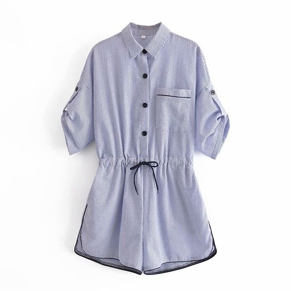 puwd casual women v neck bow lace jumpsuit summer fashion ladies england style high street female striped jumpsuit 210522, Black;white
puwd casual women v neck bow lace jumpsuit summer fashion ladies england style high street female striped jumpsuit 210522, Black;white