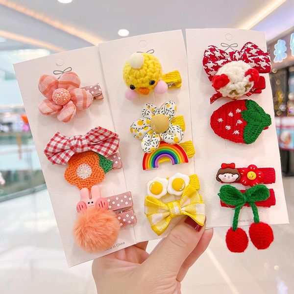 hair accessories 5 pcs/set baby girls cute sweet cartoon fruit bow ornament clips children nylon barrettes hairpins kids, Slivery;white
hair accessories 5 pcs/set baby girls cute sweet cartoon fruit bow ornament clips children nylon barrettes hairpins kids, Slivery;white