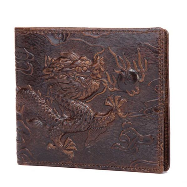 wallets men oil wax cowhide short wallet designer chinese style animal pattern genuine leather money coin bags card holder cash purse, Red;black
wallets men oil wax cowhide short wallet designer chinese style animal pattern genuine leather money coin bags card holder cash purse, Red;black