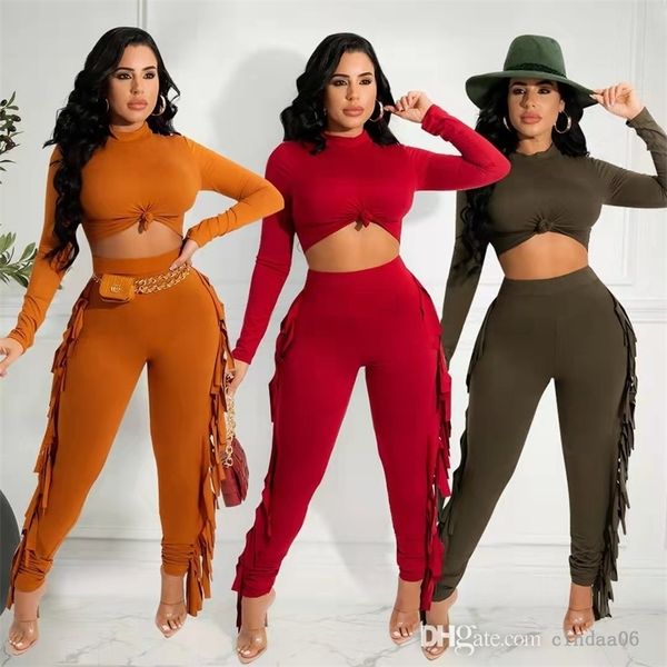 women two piece pants set tracksuits designers clothes long sleeve crop cute sports casual tassel stacked pants outfits, Gray
women two piece pants set tracksuits designers clothes long sleeve crop cute sports casual tassel stacked pants outfits, Gray