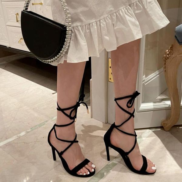 classic fashion strappy ladies sandals women 2021 summer stiletto high heels banquet party nightclub dress shoes, Black
classic fashion strappy ladies sandals women 2021 summer stiletto high heels banquet party nightclub dress shoes, Black