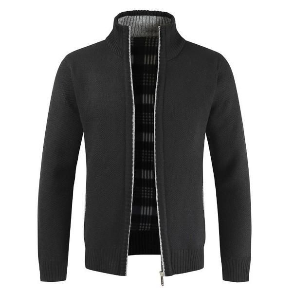 men's jackets 2021 autumn winter jacket men warm cashmere casual wool zipper slim fit fleece coat dress knitwear male, Black;brown
men's jackets 2021 autumn winter jacket men warm cashmere casual wool zipper slim fit fleece coat dress knitwear male, Black;brown