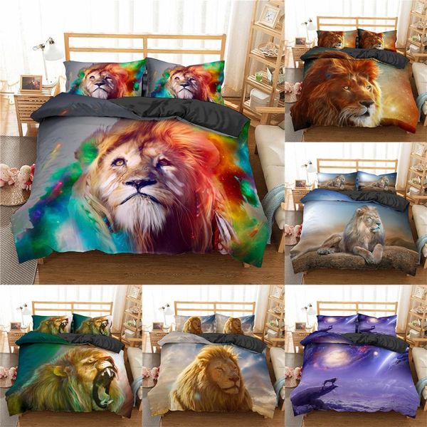 bedding sets 2021 3d lion king luxury with pillowcases bed linens set comforter quilt / duvet cover 2/3 pcs
bedding sets 2021 3d lion king luxury with pillowcases bed linens set comforter quilt / duvet cover 2/3 pcs