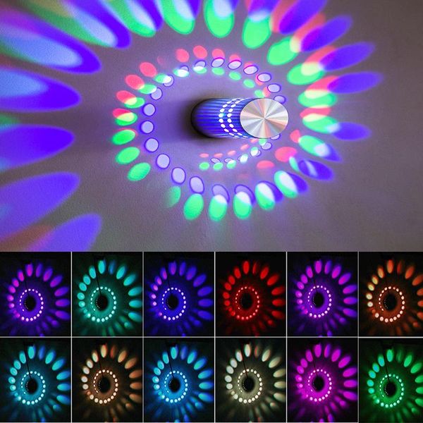 wall lamps 3w dimmable rgb spiral hole lamp colorful ktv surface with remote controller for party bar lobby home decoration
wall lamps 3w dimmable rgb spiral hole lamp colorful ktv surface with remote controller for party bar lobby home decoration