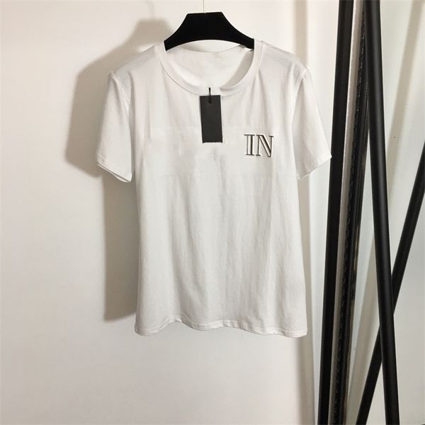 2021summer new trendy brand ladies t-shirt pure cotton short-sleeved fabric comfortable and fashionable all-match4i, White
2021summer new trendy brand ladies t-shirt pure cotton short-sleeved fabric comfortable and fashionable all-match4i, White