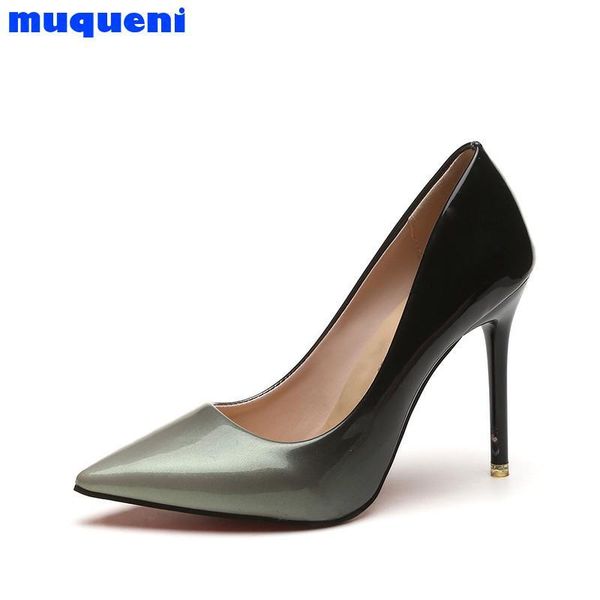 large size classic women pumps wedding shoes high heels stiletto gradient heel fashion party dress, Black
large size classic women pumps wedding shoes high heels stiletto gradient heel fashion party dress, Black