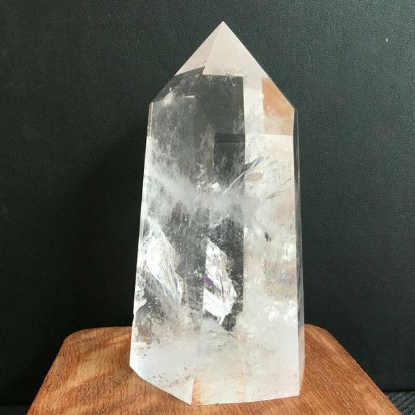 natural white clear quartz crystal rod point column mace healing aura chakra pendant decorative objects & figurines
natural white clear quartz crystal rod point column mace healing aura chakra pendant decorative objects & figurines