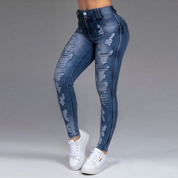 2021new womens jeans 5xl 6xl stretch ripped skinny black denim jean mom female large size woman elastic office fashion trendy, Blue
2021new womens jeans 5xl 6xl stretch ripped skinny black denim jean mom female large size woman elastic office fashion trendy, Blue
