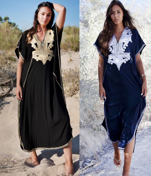 women's swimwear navy rayon white embroidered loose size beach skirt holiday dress robe bikini blouse, White;black
women's swimwear navy rayon white embroidered loose size beach skirt holiday dress robe bikini blouse, White;black