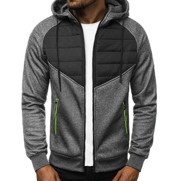 digner autumn winter zipper hooded longsve patchwork s fashion ets slim fit outerwear coat men, Black
digner autumn winter zipper hooded longsve patchwork s fashion ets slim fit outerwear coat men, Black