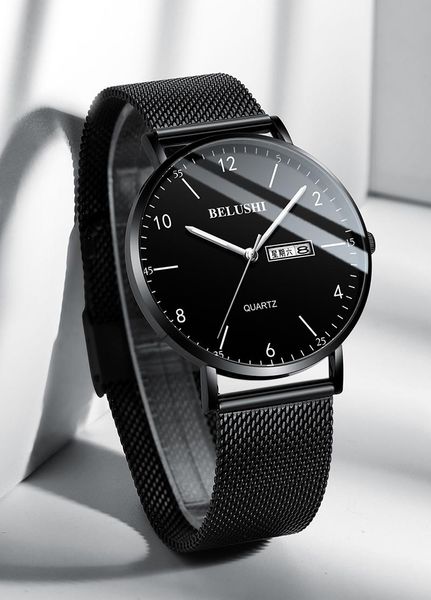 wristwatches brand men's watch ultra-thin steel mesh quartz wristwatch dual calendar simple black clock fashion casual business, Slivery;brown
wristwatches brand men's watch ultra-thin steel mesh quartz wristwatch dual calendar simple black clock fashion casual business, Slivery;brown