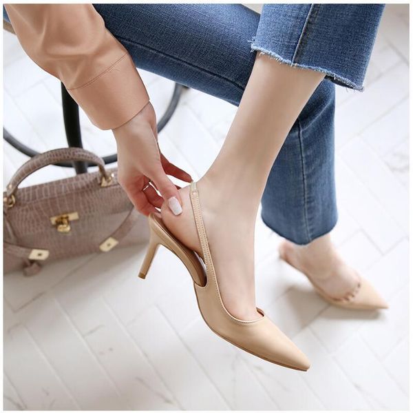 dress shoes pumps women high heeled tacones mujer pointed fashion sandals sapato feminino 2021, Black
dress shoes pumps women high heeled tacones mujer pointed fashion sandals sapato feminino 2021, Black