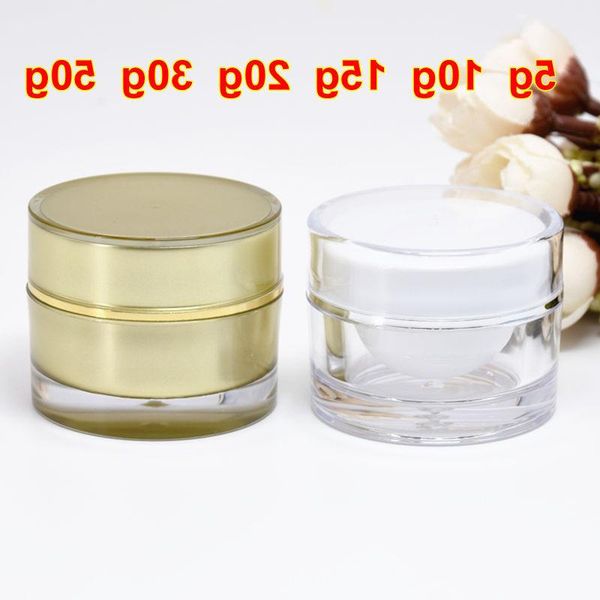 storage bottles & jars 5g 10g 15g 20g 30g 50g round acrylic jar white gold container empty cream plastic cosmetic packaging bottle
storage bottles & jars 5g 10g 15g 20g 30g 50g round acrylic jar white gold container empty cream plastic cosmetic packaging bottle