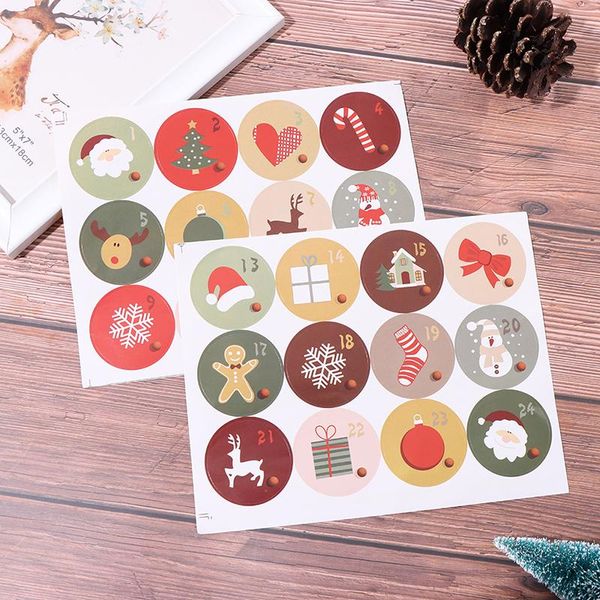 gift wrap 24pcs /sheet christmas stickers animals snowman trees decorative wrapping box label tags paper
gift wrap 24pcs /sheet christmas stickers animals snowman trees decorative wrapping box label tags paper